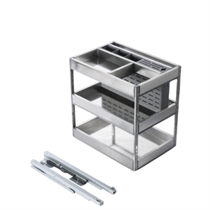 Giá đựng chai lọ, gia vị, dao thớt GrandX XK.B25S