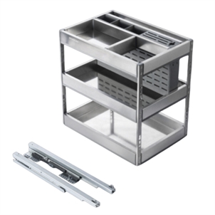 Giá đựng chai lọ, gia vị, dao thớt GrandX XK.B30S