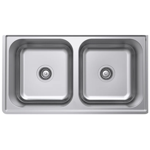 Chậu Inox Hafele HS20-SSN2R90M 567.20.493