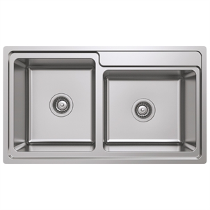 Chậu Inox Hafele HS20-SSN2S90L 567.20.546
