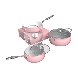 Bộ nồi chảo từ 3 món Hawonkoo CWH-070-PK
