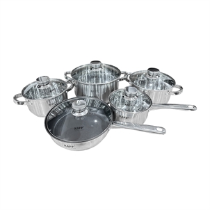 Bộ Nồi Cao Cấp 5 Món Inox 304 Kaff KF-ST005FR