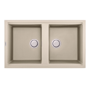 Chậu rửa bát đá Malloca BIANCO K-45062