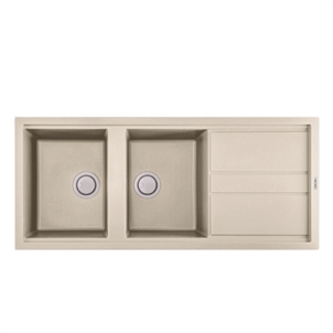 Chậu đá rửa chén Malloca BIANCO K-50062