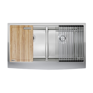Chậu rửa Konox Workstation Sink – Apron Sink KN8751DA Curve