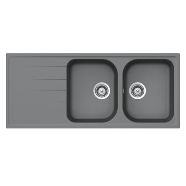 Chậu đá Hafele HS18-GED2R80 570.35.560 (Màu xám)