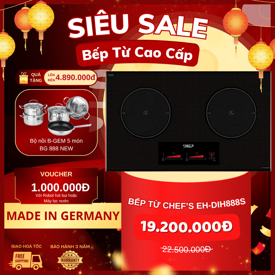 Bếp từ Chef's EH-DIH888S