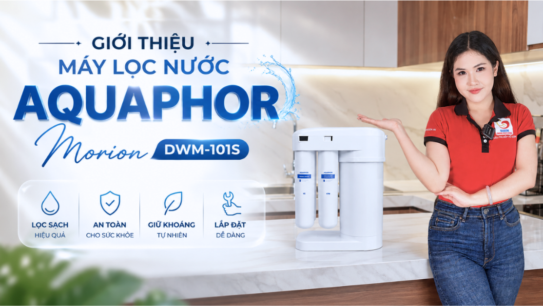 Đánh Giá Máy Lọc Nước Aquaphor Morion DWM-101S Có Đáng Mua?
