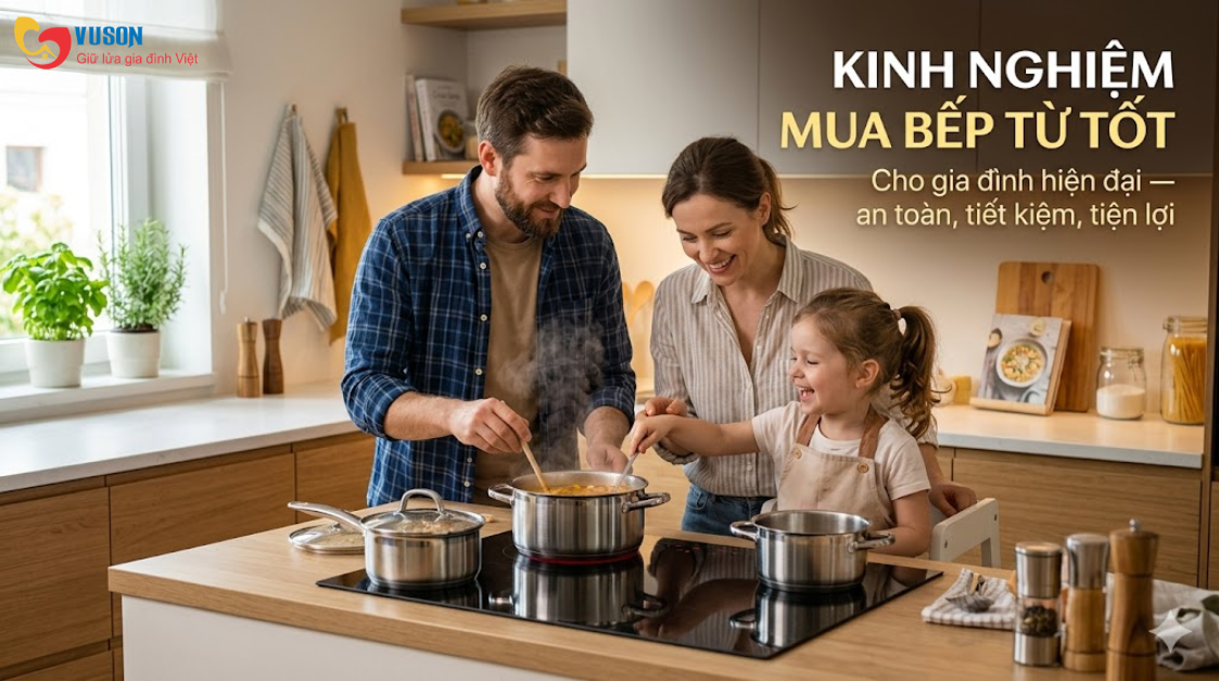 Kinh nghiệm mua bếp từ: Những điều cần biết trước khi xuống tiền