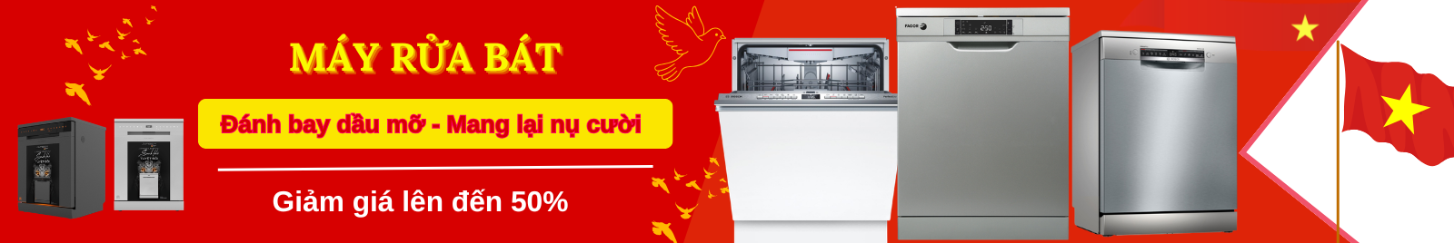 Máy sấy bát - Máy rửa bát
