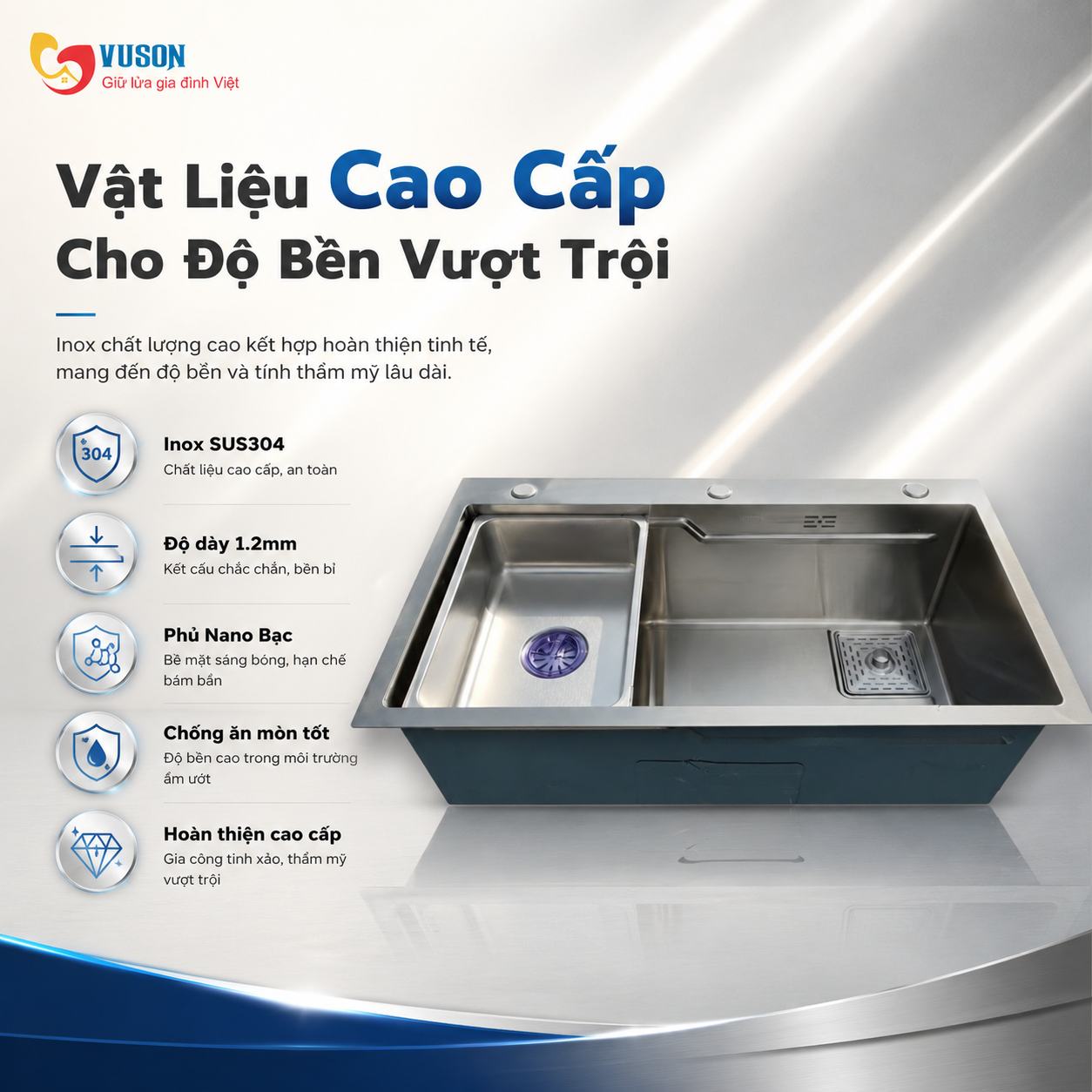 Chậu rửa bát Binova CBI-7846