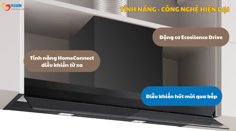 MÁY HÚT MÙI ÂM TRẦN BOSCH DBB97DP60 SERI 6 90CM MODEL 2025