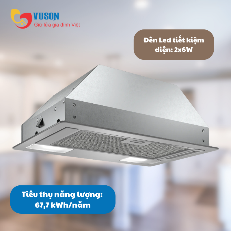 MÁY HÚT MÙI ÂM TRẦN BOSCH DLN53AA70 SERI 2 53CM MODEL 2025