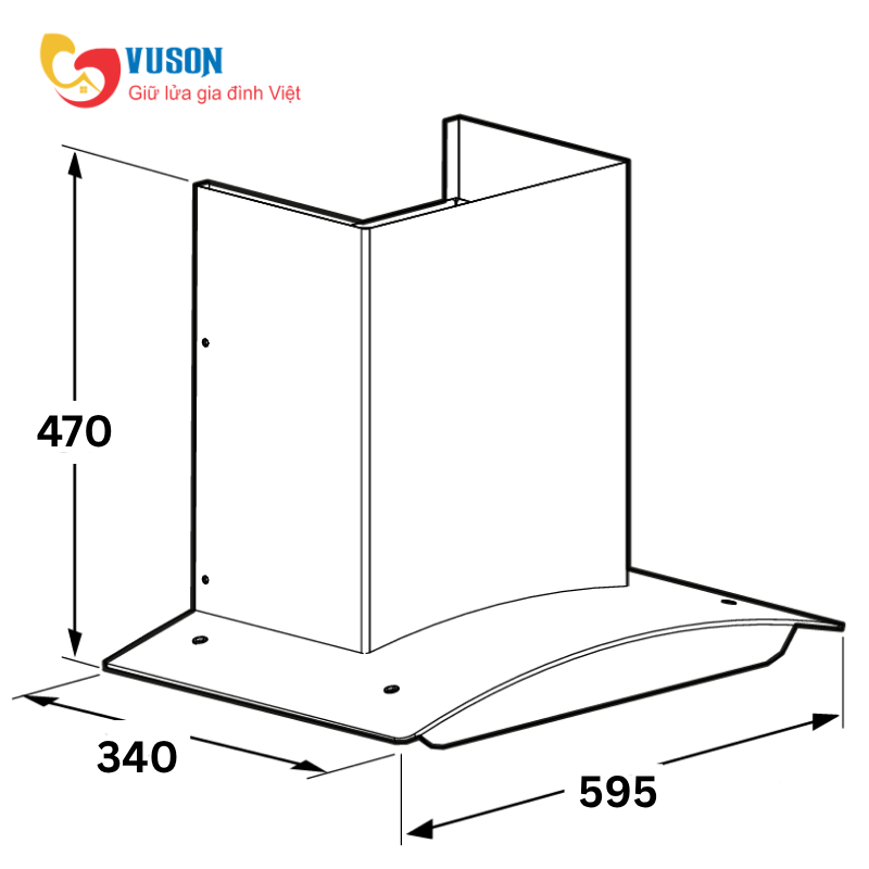 MÁY HÚT MÙI KÍNH CONG BOSCH DWA68IJ60I SERI 4 60CM