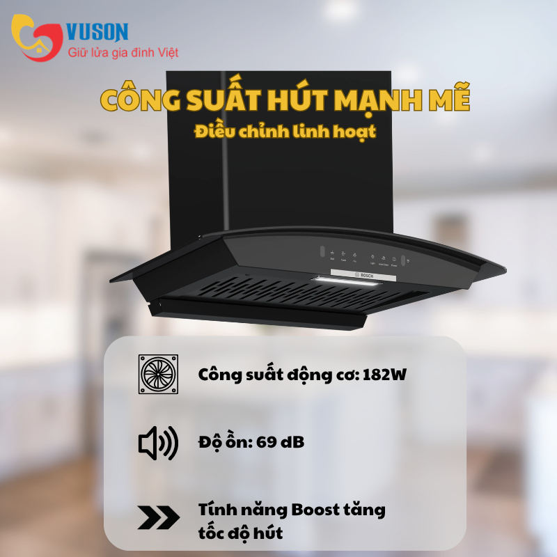 MÁY HÚT MÙI KÍNH CONG BOSCH DWA68IJ60I SERI 4 60CM