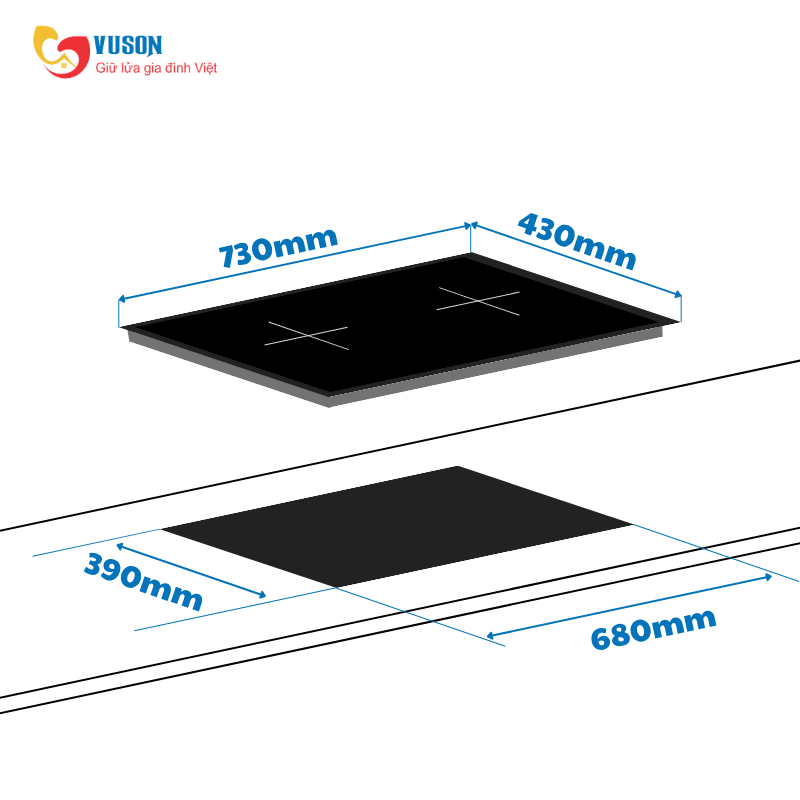 Bếp điện từ Canzy CZ-B6001TE