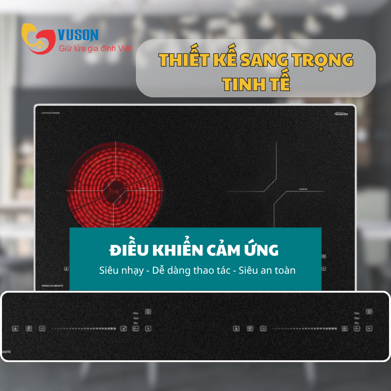 Bếp điện từ Canzy CZ-B6001TE