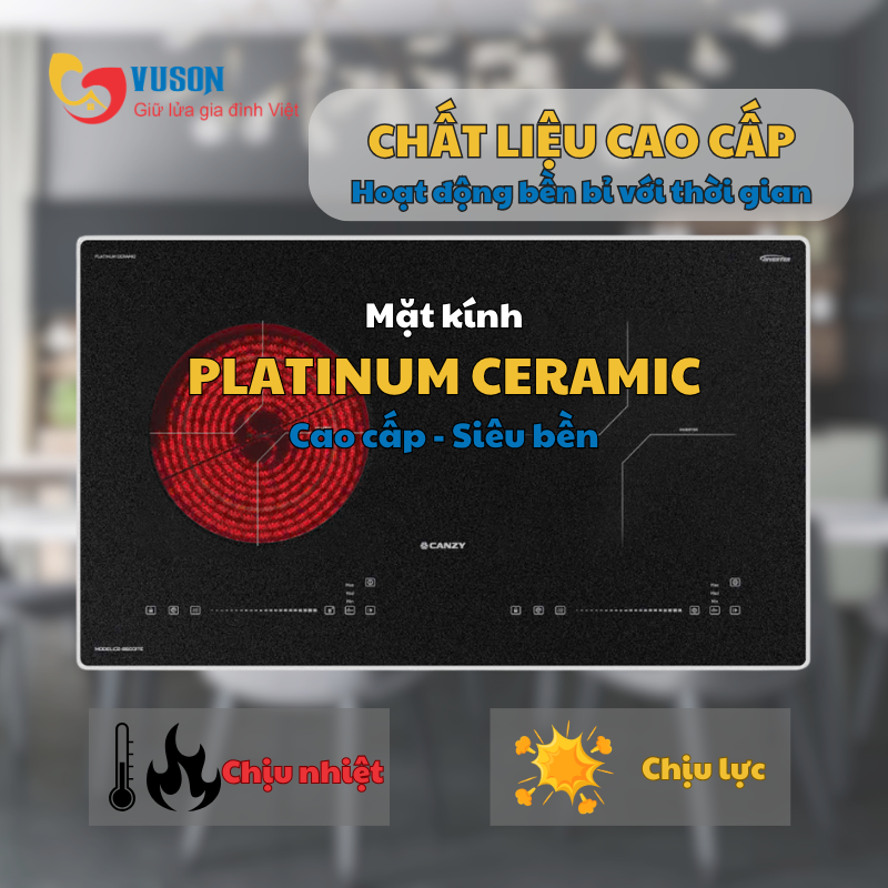 Bếp điện từ Canzy CZ-B6001TE
