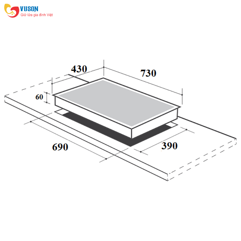 Bếp Điện Từ Canzy CZ-VNH268