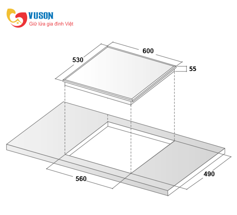 Bếp ba từ Canzy CZ 656HNT