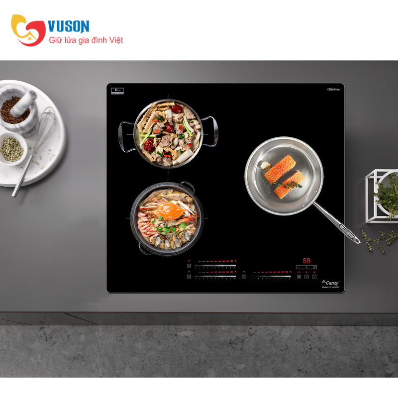 Bếp ba từ Canzy CZ 656HNT