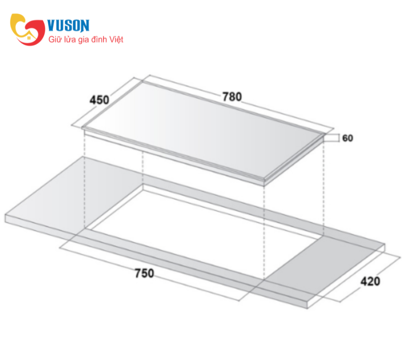 Bếp từ Canzy CZ 856HN