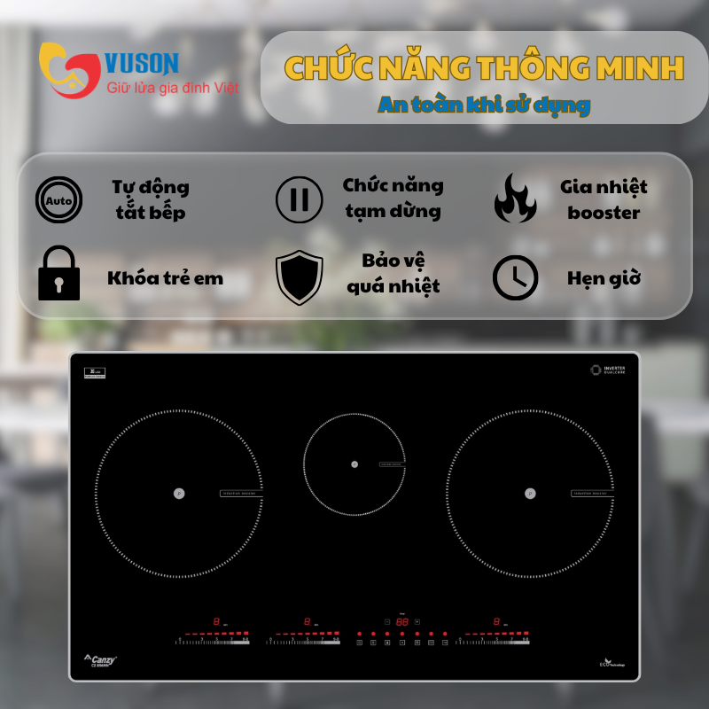 Bếp từ Canzy CZ 856HN