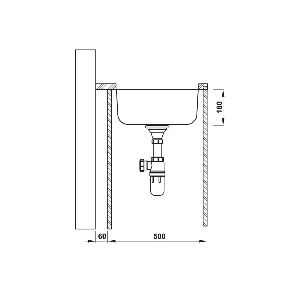 Chậu rửa Hafele Roma HS20-SSN1R50 567.24.000