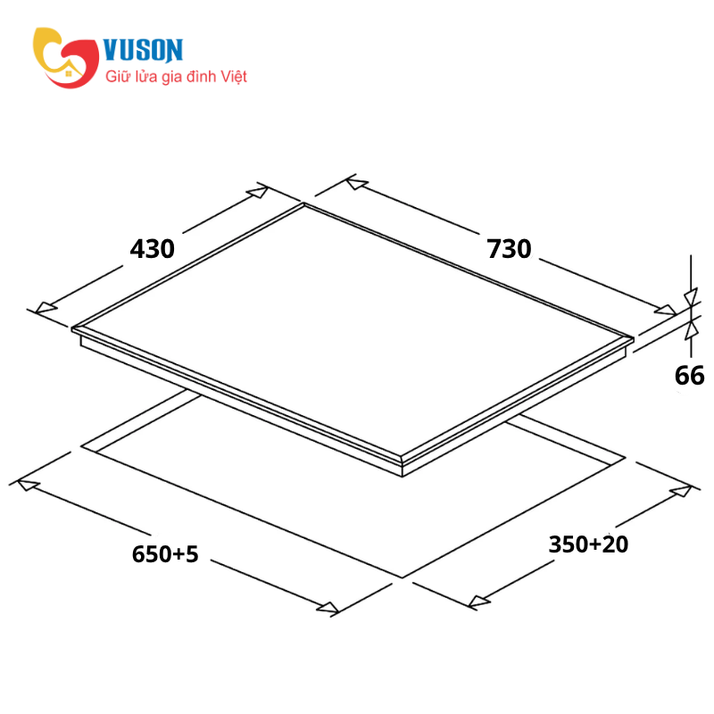 Bếp từ Comfee CIH-40DHE