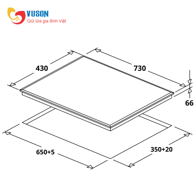 Bếp từ Comfee CIH-44DIL