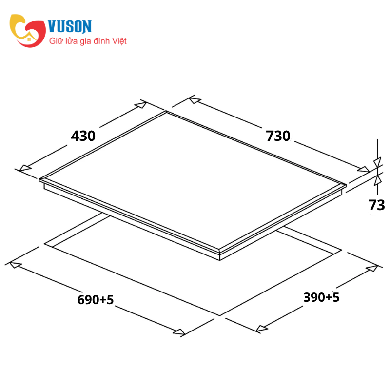 Bếp từ Comfee CIH-52DHP