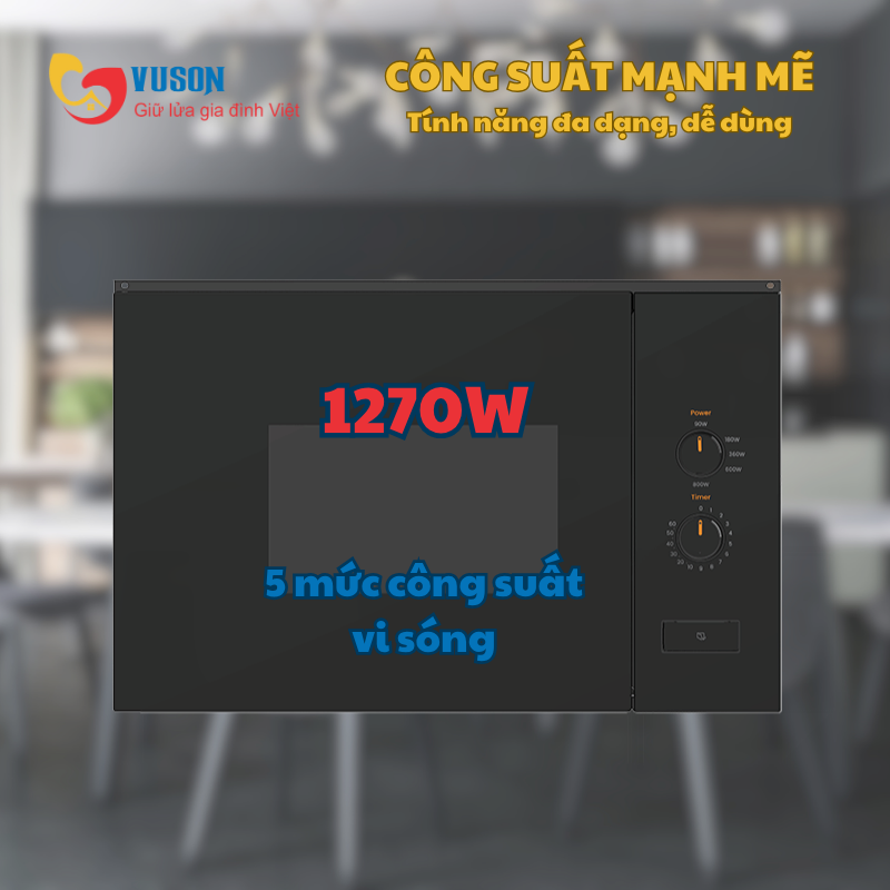 Lò vi sóng âm tủ Comfee CMW-S20KB