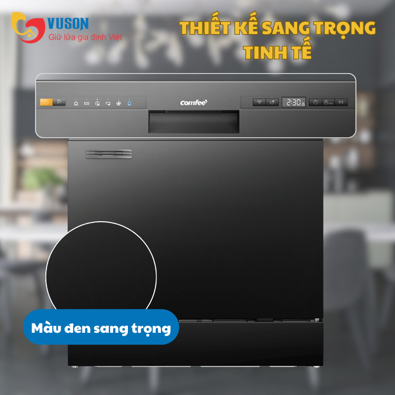Máy rửa bát Comfee CDW-10F60TB