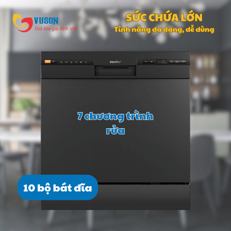 Máy rửa bát Comfee CDW-8F60RB