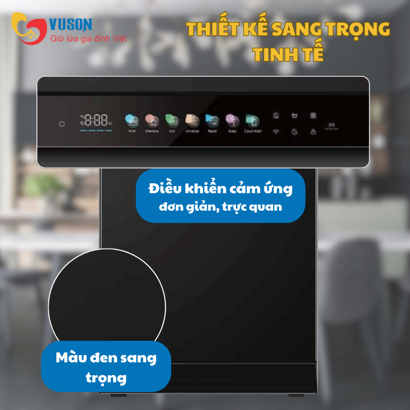 Máy rửa bát Comfee CDWEF1533GB-WU-VN