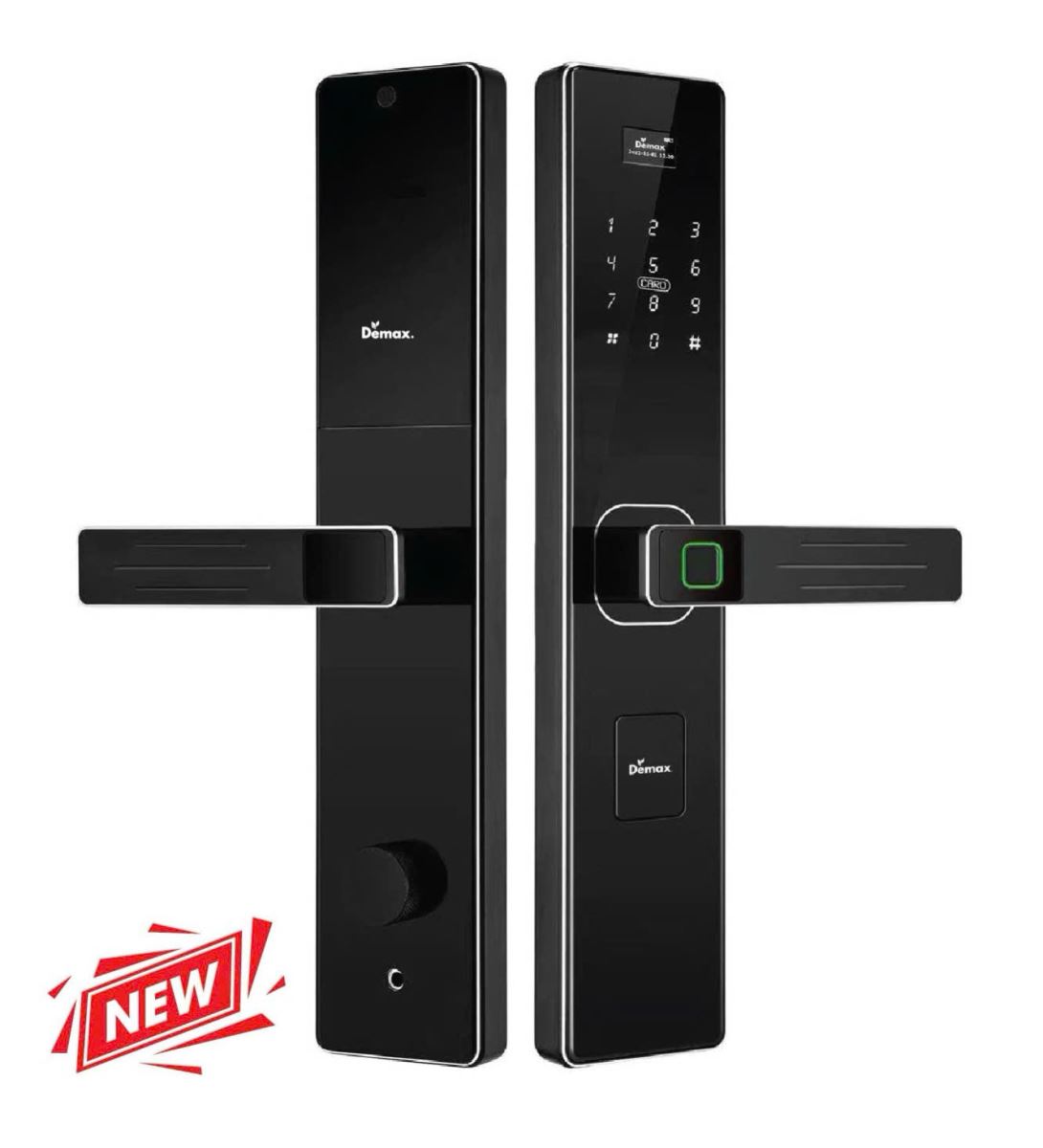 Khóa vân tay cửa gỗ Demax SL680 BN App Wifi