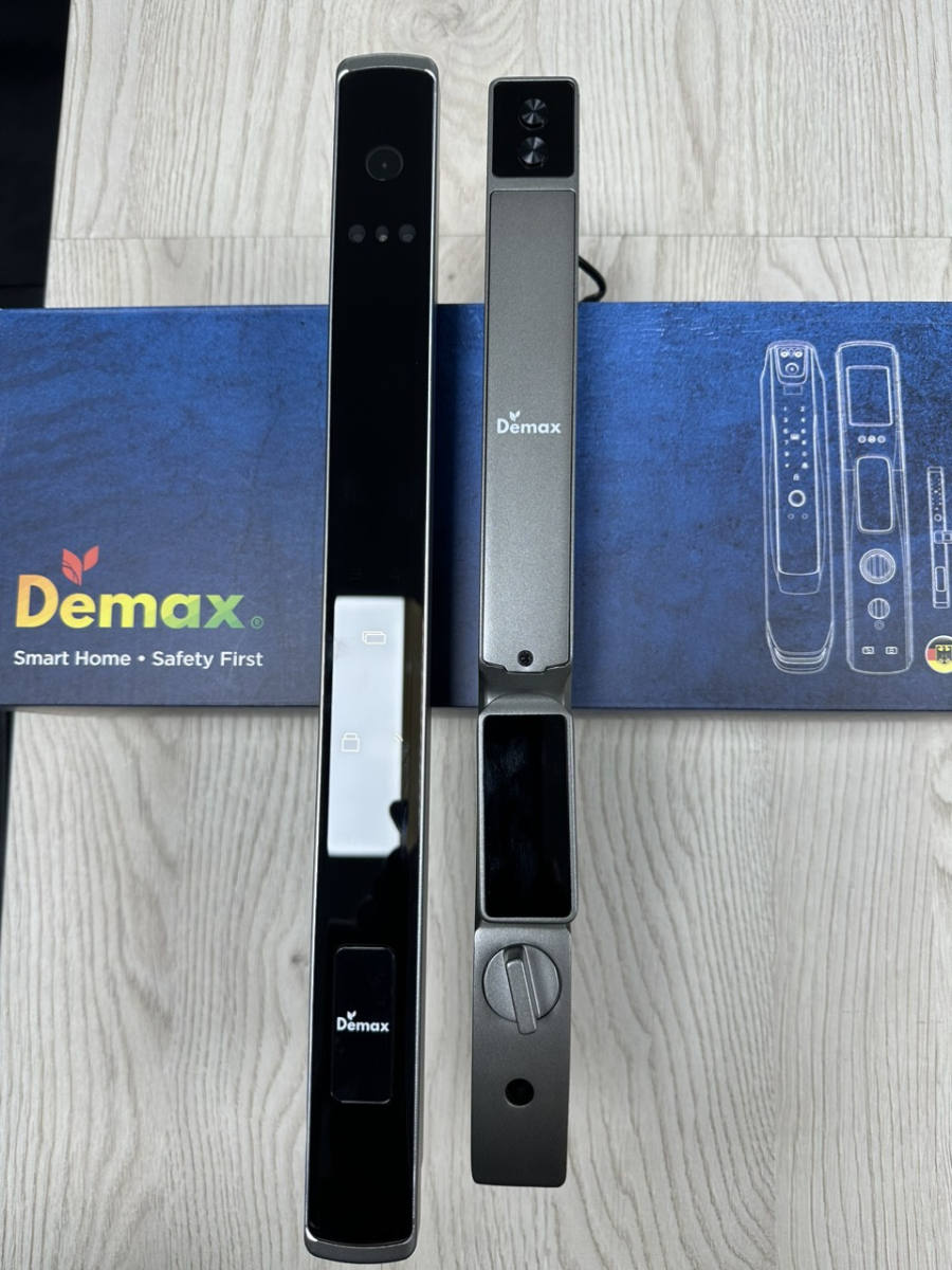 Khoá cửa nhôm vân tay Demax SL909 AG CNC