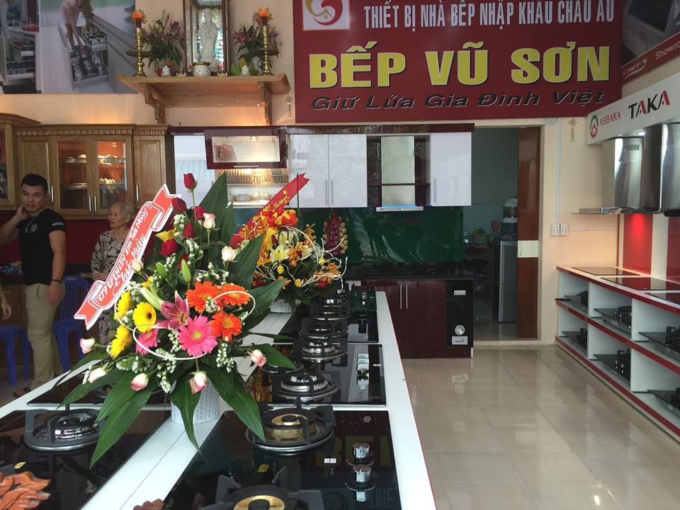 Bếp gas Siêu thị nhà bếp Vũ Sơn khai trương Shoroom thứ 17 tại Đông Hà - Quảng Trị
