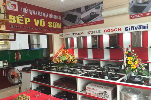 Showroom thiết bị nhà bếp Vũ Sơn Quảng Trị