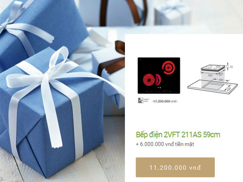 Khuyến mại bếp điện Fagor 2VFT 211AS lên tới 35%