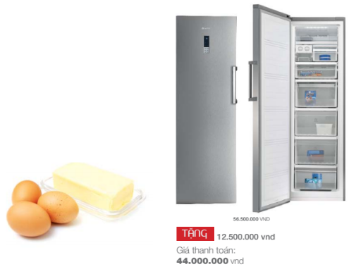 tủ lạnh độc lập brandt Khuyến mãi đặc biệt khi mua tủ lạnh độc lập Brandt tại Vũ Sơn