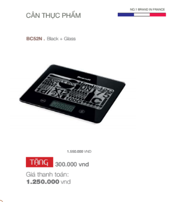 cân thực phẩm brandt Mua cân thực phẩm Brandt- nhận ưu đãi lớn về giá