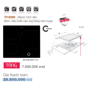 bếp từ cyclic