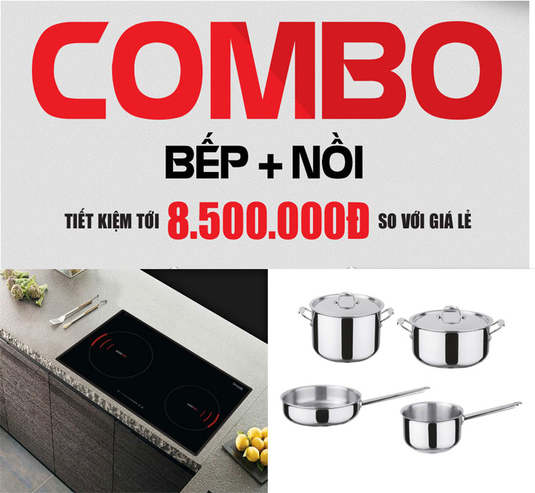 Mua combo bếp từ Dmestik ES742 DKI và bộ nồi DS4 tặng quà giá trị