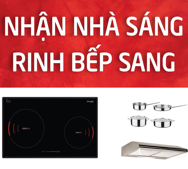 Ưu đãi lớn dành cho bếp từ Dmestik ES742 DKI
