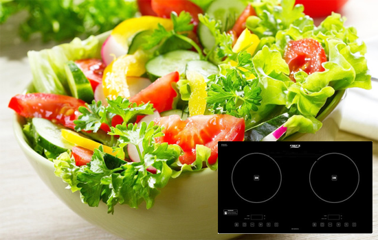 Tận hưởng không gian nấu nướng trong lành cũng bếp từ Chefs