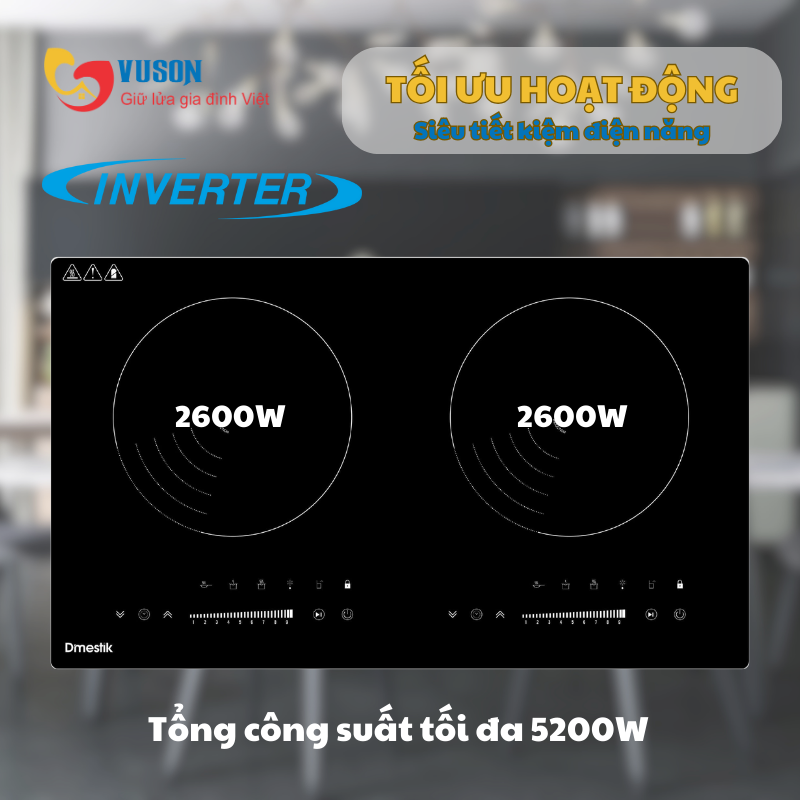 Bếp từ Dmestik TL 232DMK