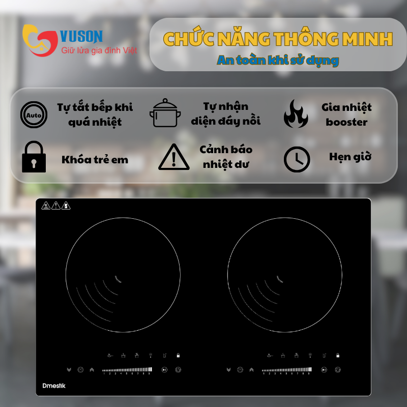 Bếp từ Dmestik TL 232DMK