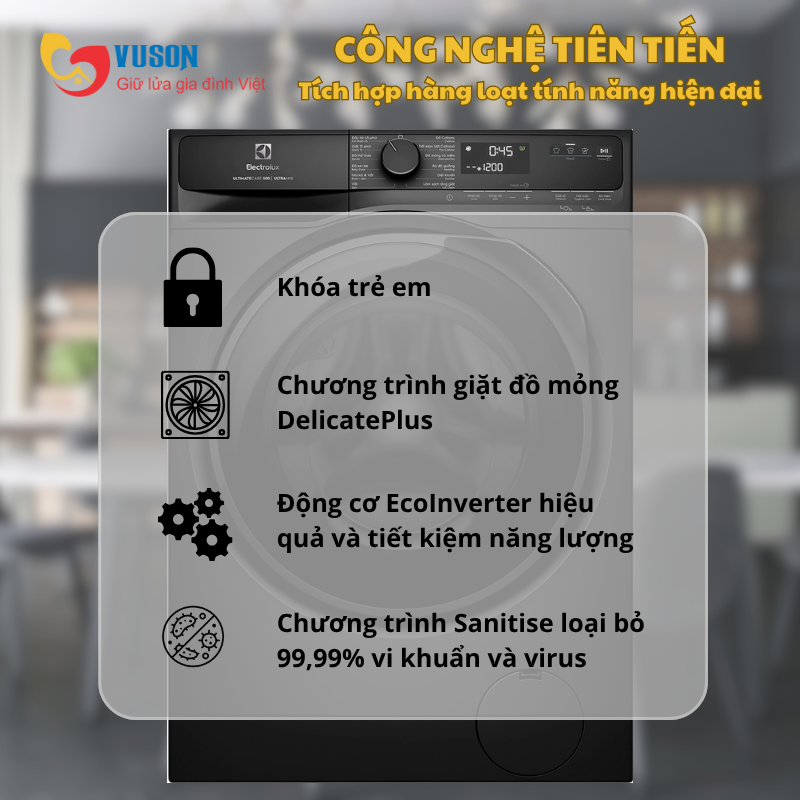 Máy giặt Electrolux EWF1023P5SC