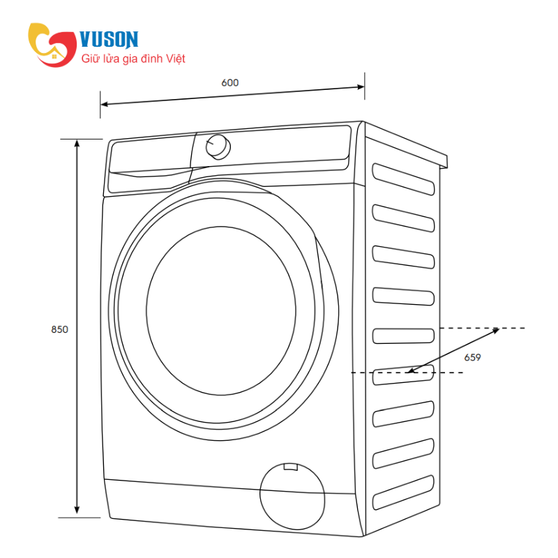 Máy giặt Electrolux EWF1023P5SC